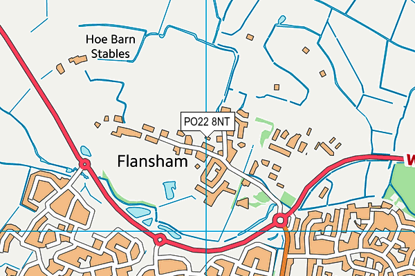 Map of FLANSHAM MEDICAL LIMITED at district scale