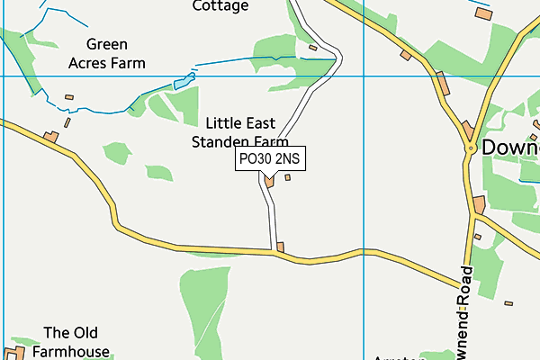 PO30 2NS map - OS VectorMap District (Ordnance Survey)