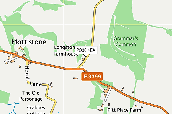 PO30 4EA map - OS VectorMap District (Ordnance Survey)