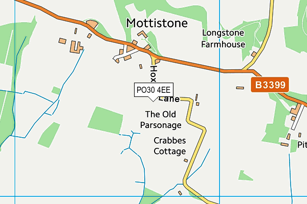 PO30 4EE map - OS VectorMap District (Ordnance Survey)