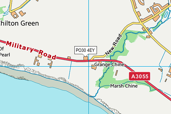 PO30 4EY map - OS VectorMap District (Ordnance Survey)