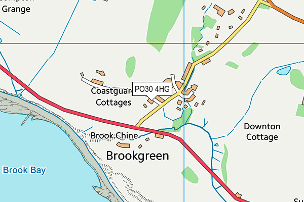 PO30 4HG map - OS VectorMap District (Ordnance Survey)