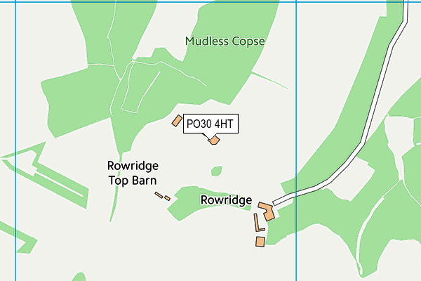 PO30 4HT map - OS VectorMap District (Ordnance Survey)