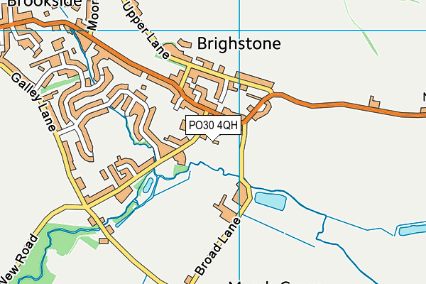PO30 4QH map - OS VectorMap District (Ordnance Survey)