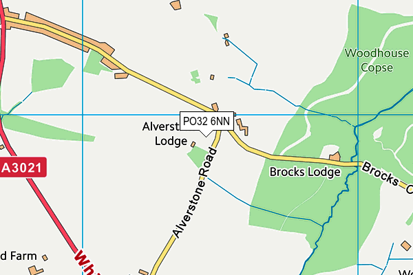 PO32 6NN map - OS VectorMap District (Ordnance Survey)