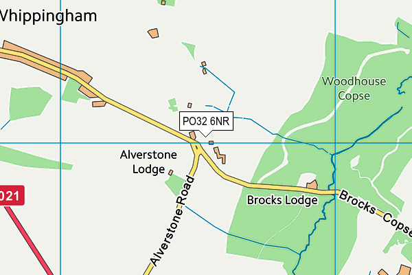 PO32 6NR map - OS VectorMap District (Ordnance Survey)