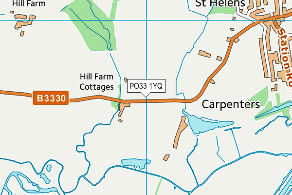 Map of TURNBULL IOW LIMITED at district scale