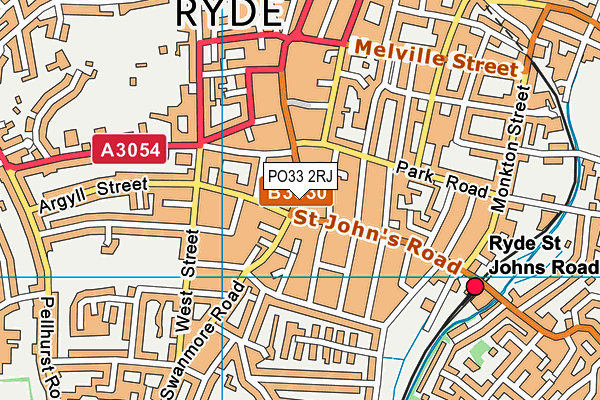Map of RYDE BOOKSHOP LIMITED at district scale