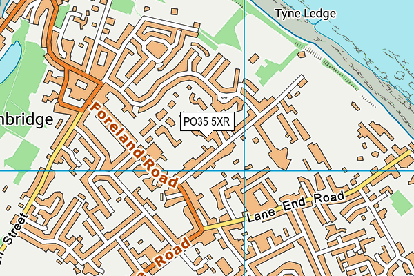 Map of TOMWOOD ESTATES LIMITED at district scale