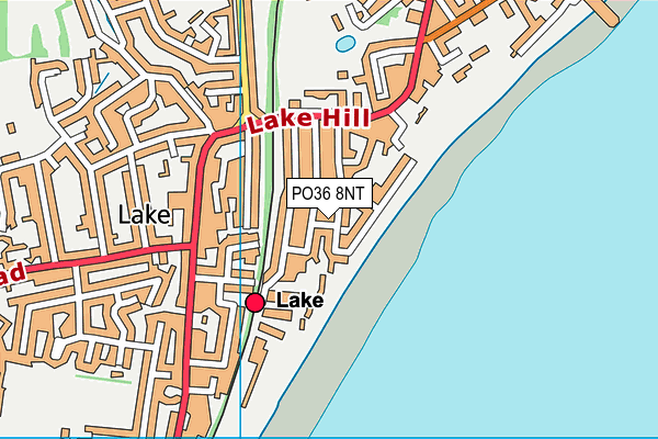 PO36 8NT map - OS VectorMap District (Ordnance Survey)