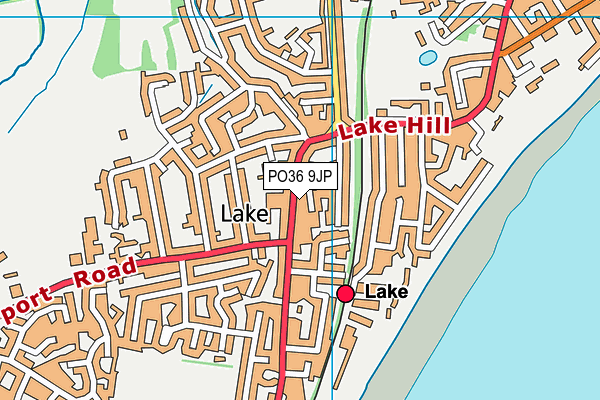 Map of THE ISLE OF WIGHT GARLIC FESTIVAL LIMITED at district scale
