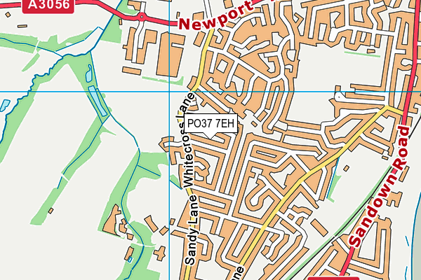 PO37 7EH map - OS VectorMap District (Ordnance Survey)