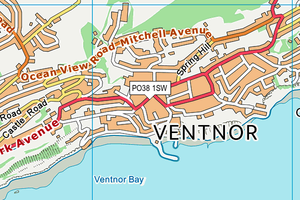 Map of VENTNOR EXCHANGE TRADING COMPANY LIMITED at district scale