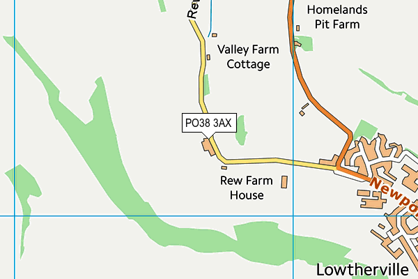 Map of TYLER ROBERTS (IOW) LIMITED at district scale