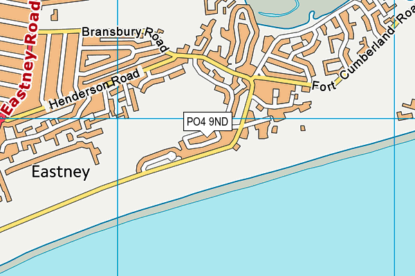 PO4 9ND map - OS VectorMap District (Ordnance Survey)