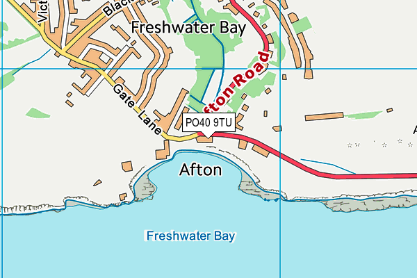 PO40 9TU map - OS VectorMap District (Ordnance Survey)