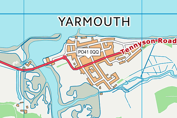 PO41 0QQ map - OS VectorMap District (Ordnance Survey)