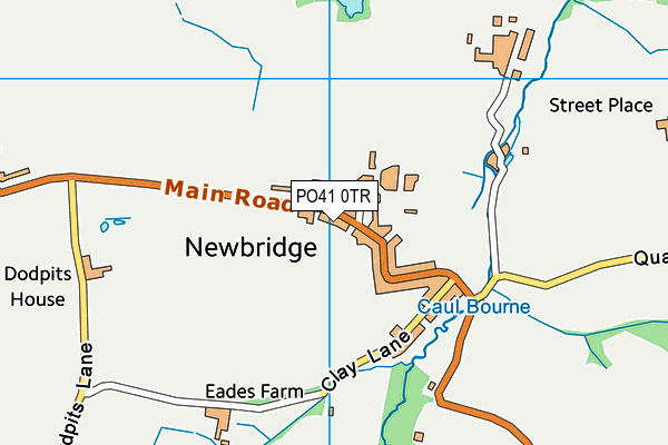 PO41 0TR map - OS VectorMap District (Ordnance Survey)