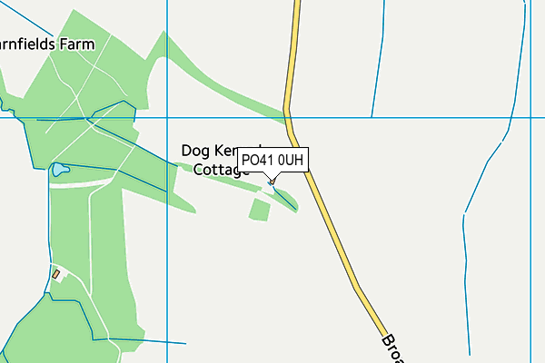 PO41 0UH map - OS VectorMap District (Ordnance Survey)