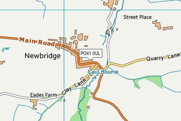 PO41 0UL map - OS VectorMap District (Ordnance Survey)