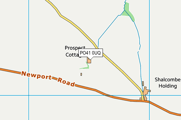 PO41 0UQ map - OS VectorMap District (Ordnance Survey)