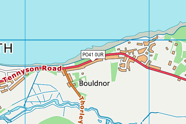 PO41 0UR map - OS VectorMap District (Ordnance Survey)