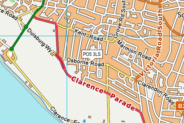 Map of TUDOR COURT REGAL CLOSE LIMITED at district scale