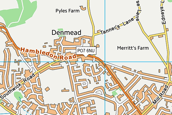 Map of MERCHANT LANE LIMITED at district scale
