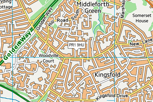 Map of ALDERFIELD LETTING LIMITED at district scale
