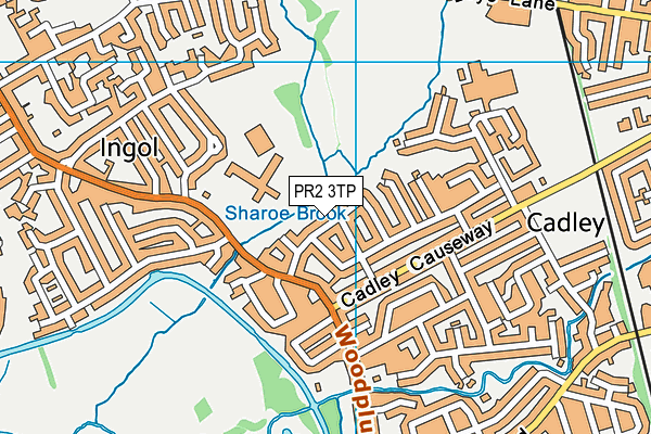 PR2 3TP map - OS VectorMap District (Ordnance Survey)