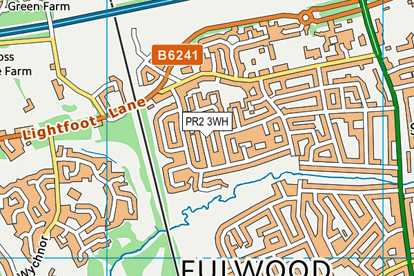 PR2 3WH map - OS VectorMap District (Ordnance Survey)