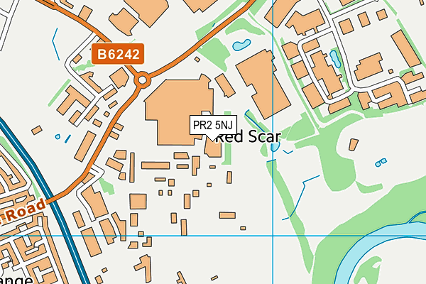 PR2 5NJ map - OS VectorMap District (Ordnance Survey)