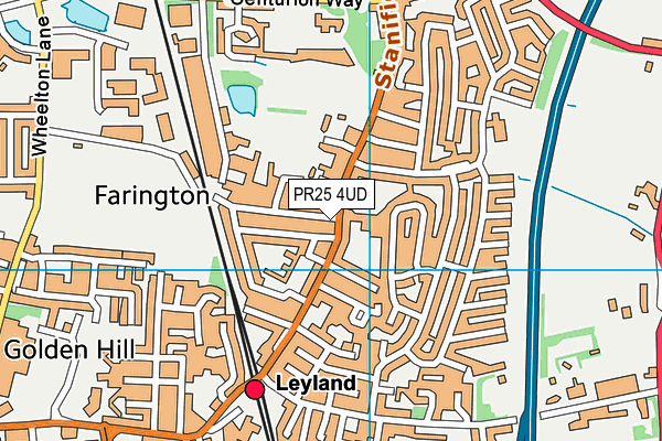 Map of MARSHALL MORTGAGES LTD at district scale