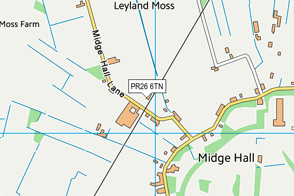 Map of R. AND E. BAMFORD LIMITED at district scale