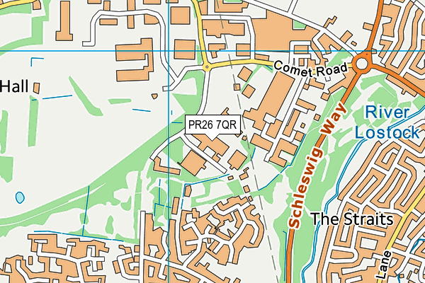 Map of SKY BANNER LTD at district scale