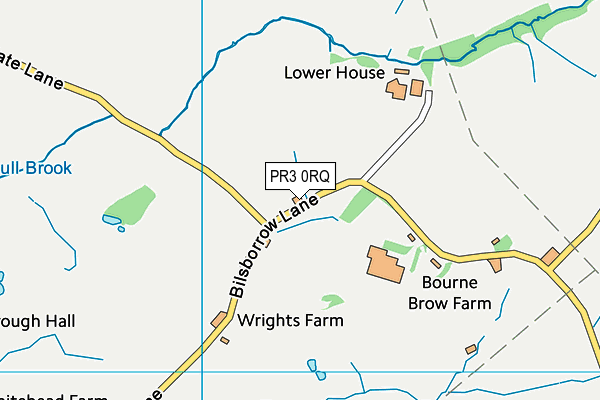 PR3 0RQ map - OS VectorMap District (Ordnance Survey)