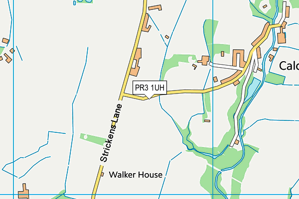 PR3 1UH map - OS VectorMap District (Ordnance Survey)