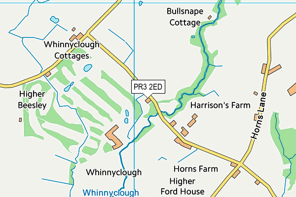 PR3 2ED map - OS VectorMap District (Ordnance Survey)