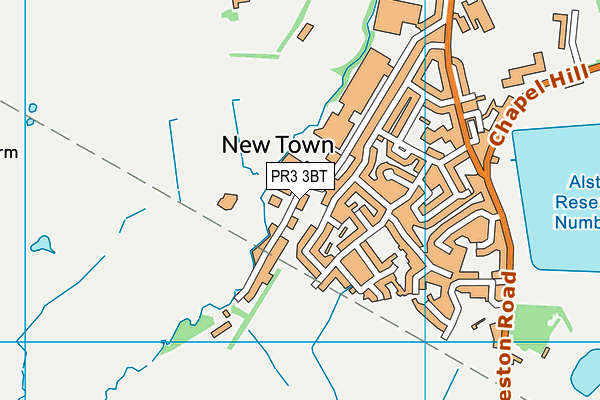Map of RWJ NORTHWEST LTD at district scale