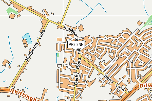 PR3 3NN map - OS VectorMap District (Ordnance Survey)