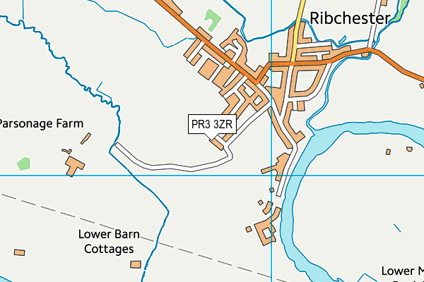 Talbots Farm map (PR3 3ZR) - OS VectorMap District (Ordnance Survey)