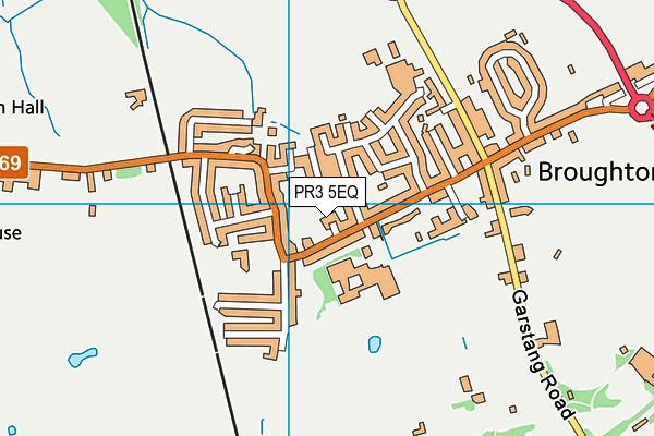 PR3 5EQ map - OS VectorMap District (Ordnance Survey)