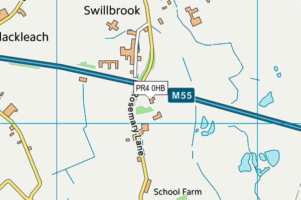 Map of S WILTON CONSULTING LTD at district scale
