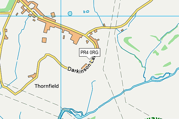PR4 0RG map - OS VectorMap District (Ordnance Survey)
