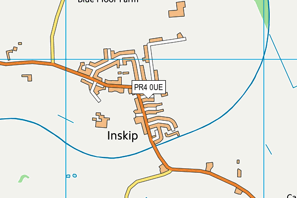 PR4 0UE map - OS VectorMap District (Ordnance Survey)