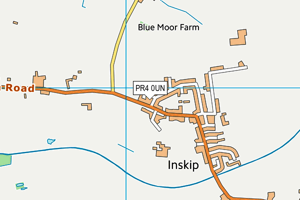 PR4 0UN map - OS VectorMap District (Ordnance Survey)