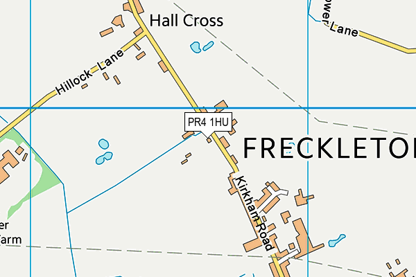 Map of THRELFALL PROPERTIES LIMITED at district scale