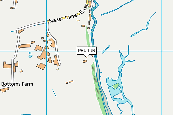 PR4 1UN map - OS VectorMap District (Ordnance Survey)