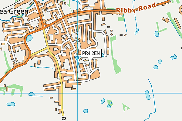 PR4 2EN map - OS VectorMap District (Ordnance Survey)