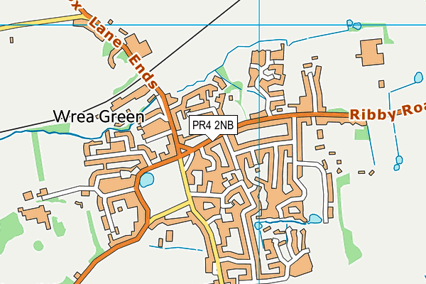 PR4 2NB map - OS VectorMap District (Ordnance Survey)